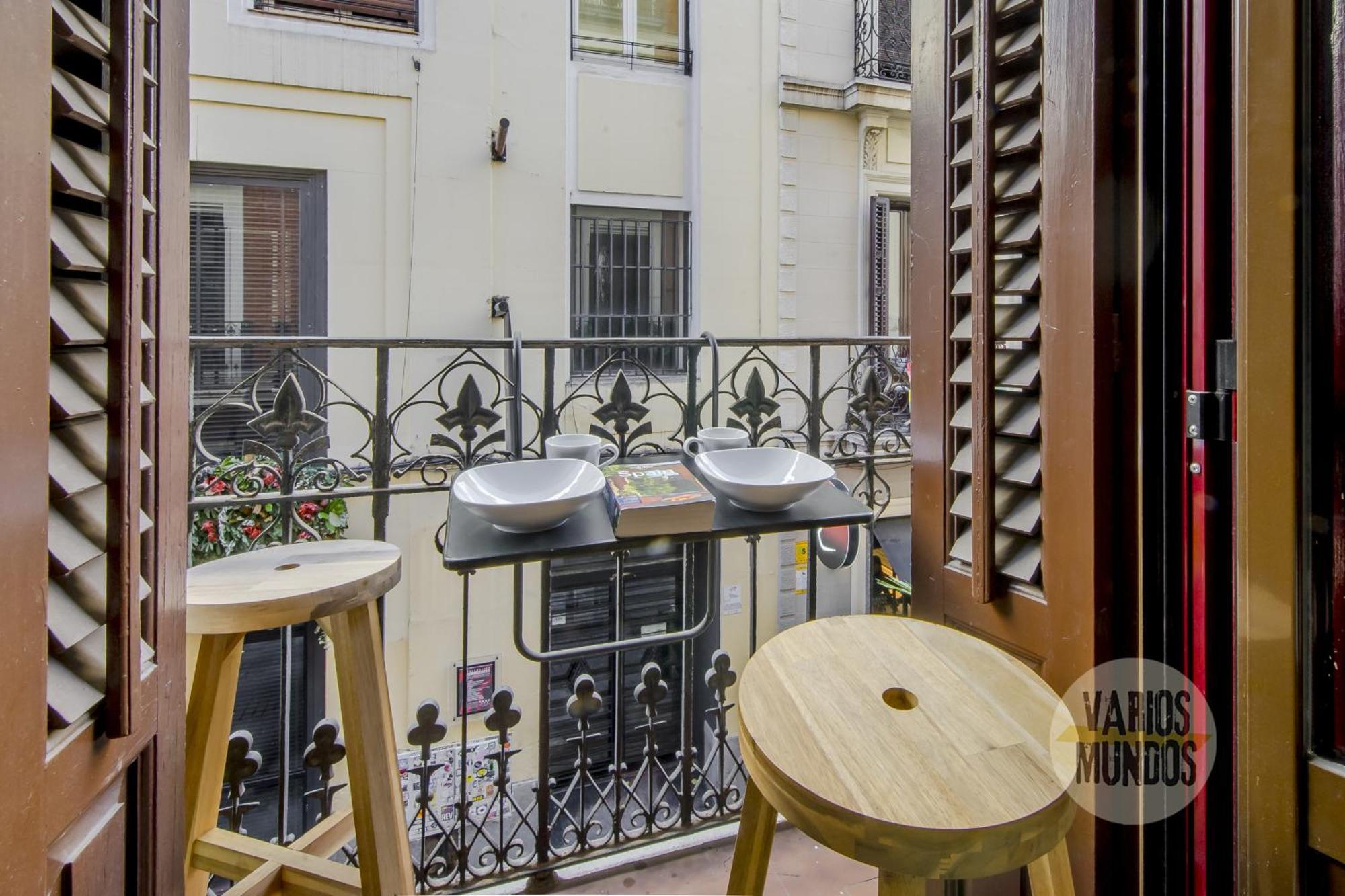 Beautiful Loft Para 3Pax En Huertas-Cortes Madrid Exterior foto